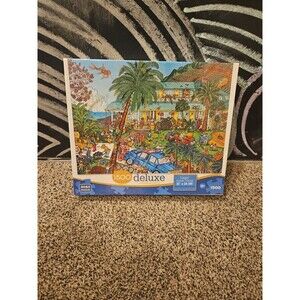 Mega puzzles 1500 piece Deluxe Animated Where's Waldo Like Style Hawaii Puzzle